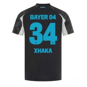 Pánské fotbalový oblečení Bayer Leverkusen Granit Xhaka #34 Tretí košile 2024-25 Krátkým Rukávem